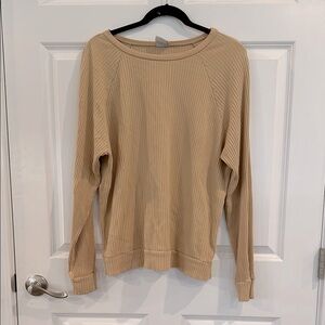 Baserange long sleeve ribbed shirt